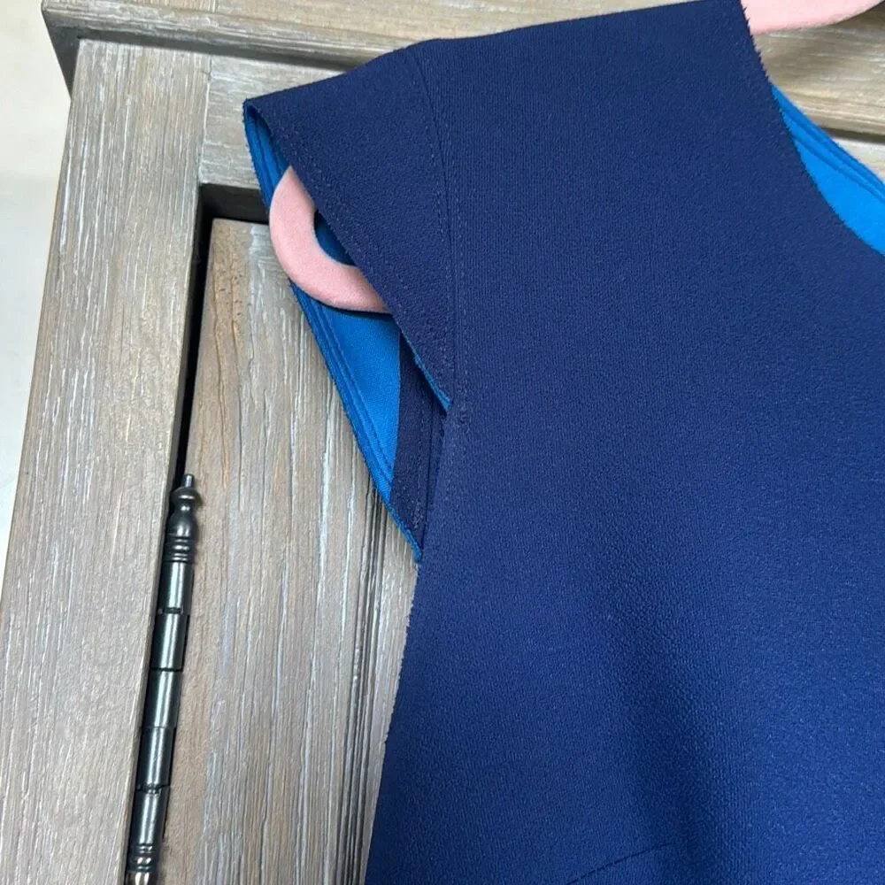 Sandro Paris Remind Blue Dress size 3 - Picture 7 of 13